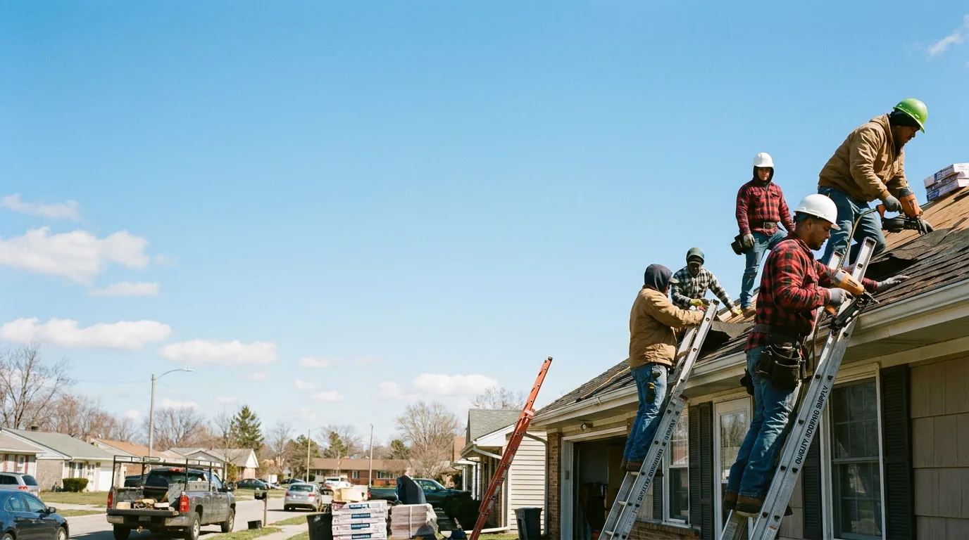 Roofing in Prairieburg, IA near me